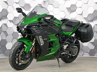 2018 Kawasaki Ninja H2 SX, зелёный, 1399000 рублей, вид 2