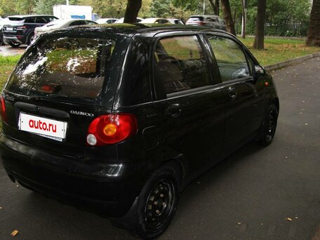 2010 Daewoo Matiz II Рестайлинг, чёрный, 135000 рублей, вид 5