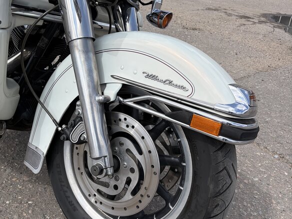 2002 Harley-Davidson Electra Glide, белый, 680000 рублей - вид 2
