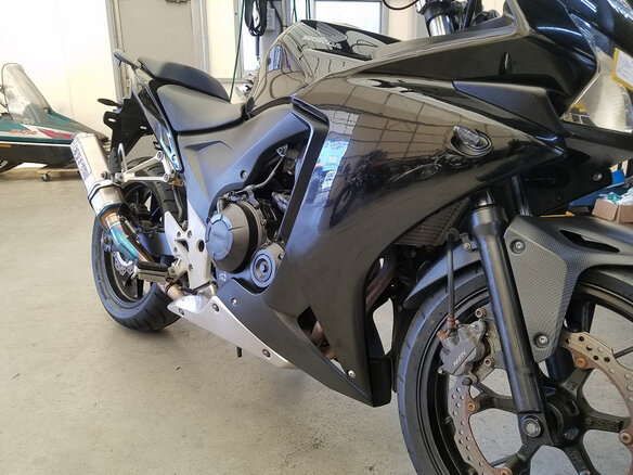 2014 Honda CBR 400R, чёрный, 390000 рублей - вид 6