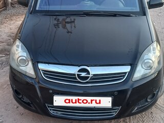 2008 Opel Zafira B Рестайлинг, чёрный, 530000 рублей, вид 1
