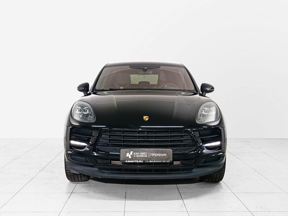 2020 Porsche Macan I Рестайлинг, чёрный - вид 1