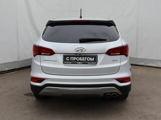 2015 Hyundai Santa Fe III Рестайлинг, серебристый, 2415000 рублей, вид 5