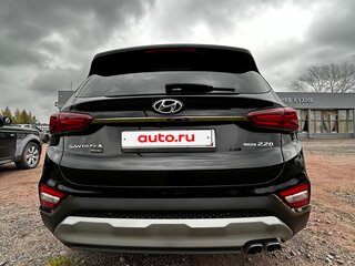 2019 Hyundai Santa Fe IV, чёрный, 3200000 рублей, вид 3