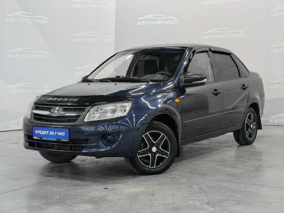 2012 Lada (ВАЗ) Granta I, синий, 450000 рублей