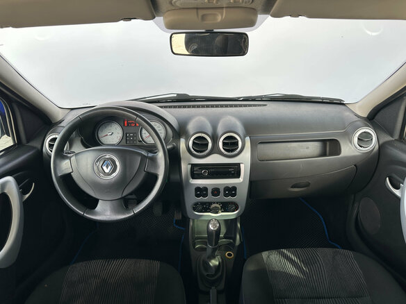 2011 Renault Logan I Рестайлинг, синий, 550000 рублей - вид 12