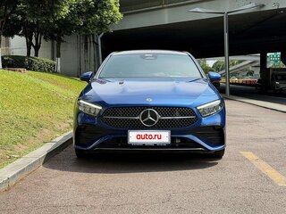 2023 Mercedes-Benz A-Класс 180 IV (W177) Рестайлинг, синий, 1675000 рублей, вид 2