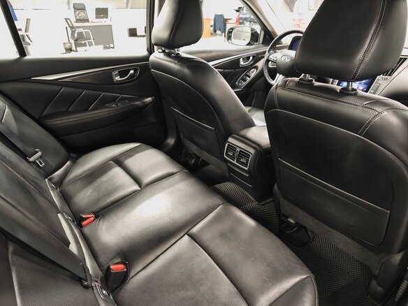 2015 Infiniti Q50 I, чёрный, 1520000 рублей - вид 8