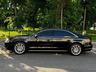 2014 Audi A8 Long III (D4) Рестайлинг, чёрный, 1800000 рублей, вид 4