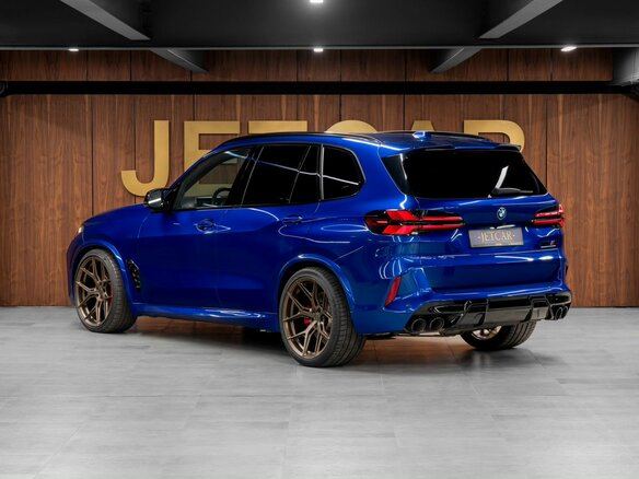 2023 BMW X5 M Competition III (F95) Рестайлинг, синий, 14737000 рублей - вид 9