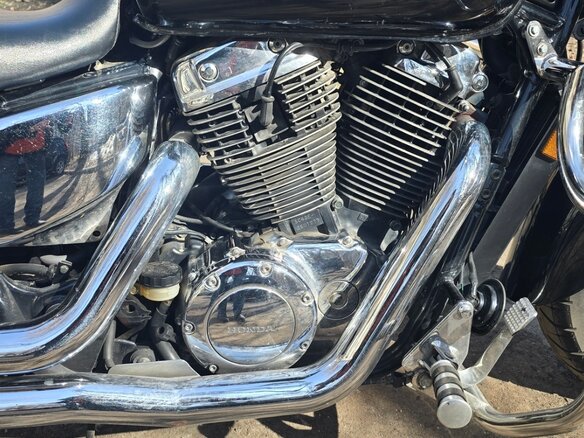 2005 Honda VT 1100, чёрный, 550000 рублей - вид 9