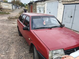 1994 Lada (ВАЗ) 2109, пурпурный, 90000 рублей, вид 2