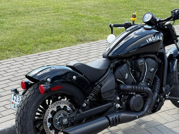 2024 Indian Scout, чёрный, 1390000 рублей - вид 13