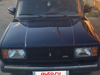2011 Lada (ВАЗ) 2107, синий, 195000 рублей, вид 1