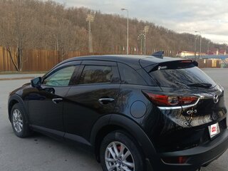 2021 Mazda CX-3 I Рестайлинг, чёрный, 1920000 рублей, вид 4