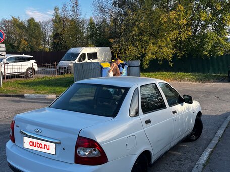 2012 Lada (ВАЗ) Priora I, белый, 105000 рублей, вид 4