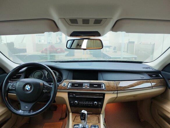 2011 BMW 7 серии 750i xDrive V (F01/F02/F04), чёрный, 1499000 рублей - вид 12