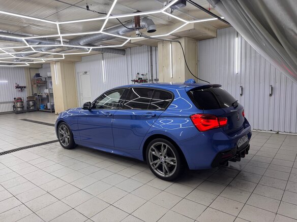 2015 BMW 1 серии 120i II (F20/F21) Рестайлинг, синий, 2150000 рублей - вид 7