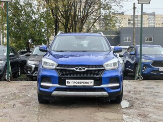 2022 Chery Tiggo 4 I Рестайлинг, синий, 1089000 рублей, вид 2