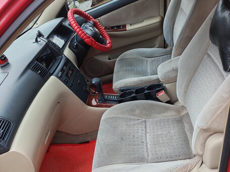 2001 Toyota Allex I, красный, 600000 рублей, вид 5