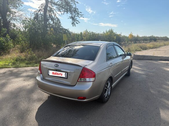 2007 Kia Cerato I, золотистый - вид 2
