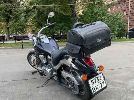 2012 Kawasaki VN900 Vulcan, фиолетовый, 490000 рублей, вид 3