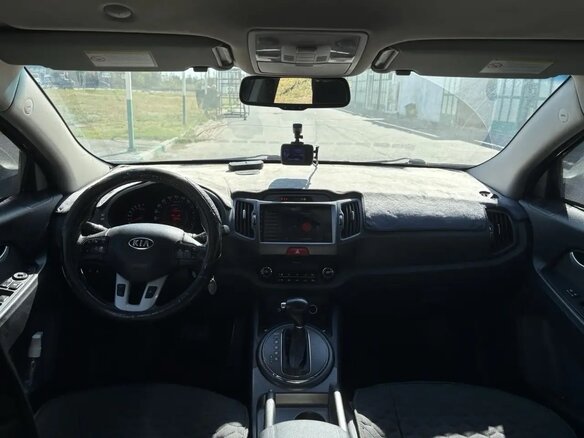 2010 Kia Sportage III, серебристый, 1370000 рублей - вид 7
