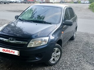 2012 Lada (ВАЗ) Granta I, серый, 380000 рублей, вид 4