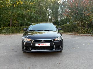 2013 Mitsubishi Lancer X Рестайлинг, чёрный, 840000 рублей, вид 3