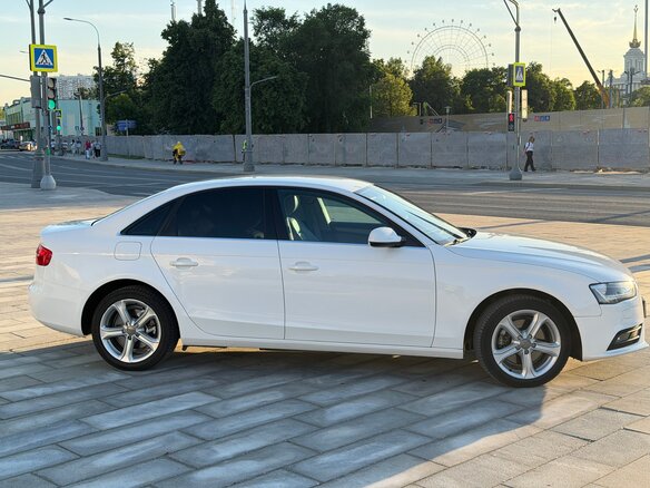 2012 Audi A4 IV (B8) Рестайлинг, белый, 1350000 рублей - вид 5