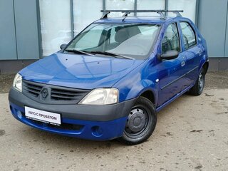 2006 Renault Logan I, синий, 167000 рублей, вид 1