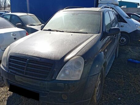 2008 SsangYong Rexton II, чёрный, 596000 рублей, вид 2