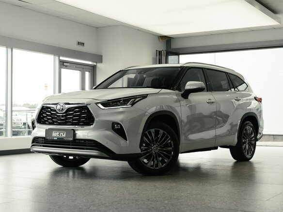 2025 Toyota Highlander IV (XU70), белый - вид 2