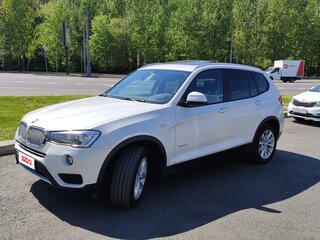 2017 BMW X3 30d xDrive II (F25) Рестайлинг, белый, 2750000 рублей, вид 2