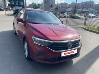 2021 Volkswagen Polo VI, красный, 1280000 рублей, вид 4