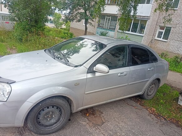 2008 Chevrolet Lacetti I, серебристый, 405000 рублей - вид 4
