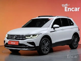 2023 Volkswagen Tiguan Allspace II Рестайлинг, белый, 3900000 рублей, вид 1