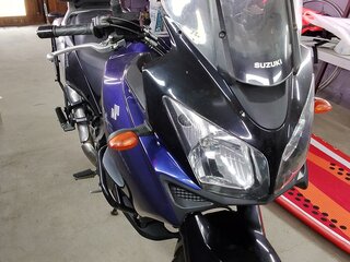2004 Suzuki V-Strom 1000, синий, 455000 рублей, вид 5
