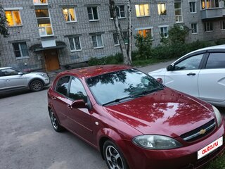2008 Chevrolet Lacetti I, красный, 380000 рублей, вид 2