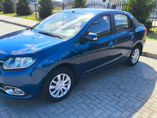 2015 Renault Logan II, синий, 649000 рублей, вид 3
