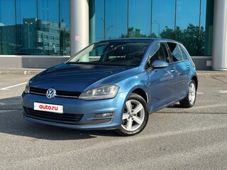 2013 Volkswagen Golf VII, голубой, 1100000 рублей, вид 1