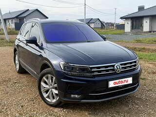 2017 Volkswagen Tiguan II, синий, 2399000 рублей, вид 3