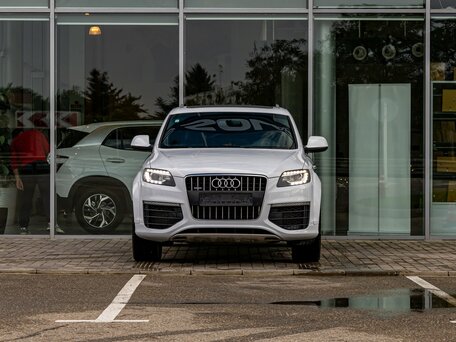 2014 Audi Q7 I (4L) Рестайлинг, белый, 2295000 рублей, вид 2