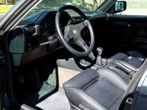 1986 BMW 3 серии 320i II (E30), серый - вид 6