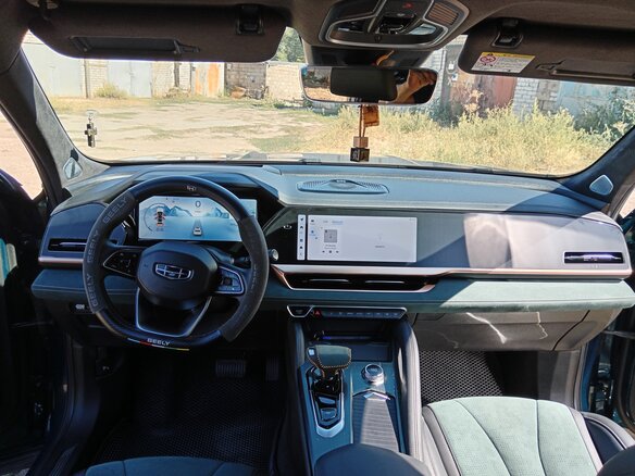 2023 Geely Monjaro (Xingyue L) I, синий, 3000000 рублей - вид 11