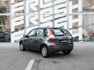 2014 Lada (ВАЗ) Kalina II, серый, 398000 рублей, вид 2