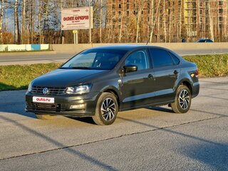 2016 Volkswagen Polo V Рестайлинг, серый, 850000 рублей, вид 1