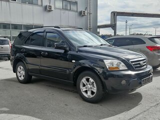 2008 Kia Sorento I Рестайлинг, чёрный, 677000 рублей, вид 2