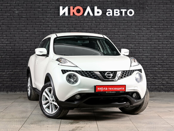 2015 Nissan Juke I Рестайлинг, белый, 1630000 рублей - вид 3