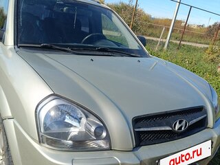 2008 Hyundai Tucson I, серебристый, 995000 рублей, вид 2